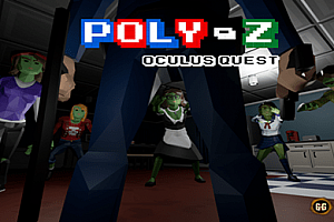 Meta Quest 游戏《POLY-Z VR》卡通僵尸世界