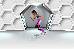 Oculus Quest 游戏《超跑 – VR健身游戏3D：科幻滑板游戏》Hyper Run – VR Fitness Games 3D : SciFi Race Game