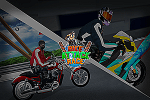 Oculus Quest 游戏《暴力摩托VR》Bike Attack Race – Bike Racing Game